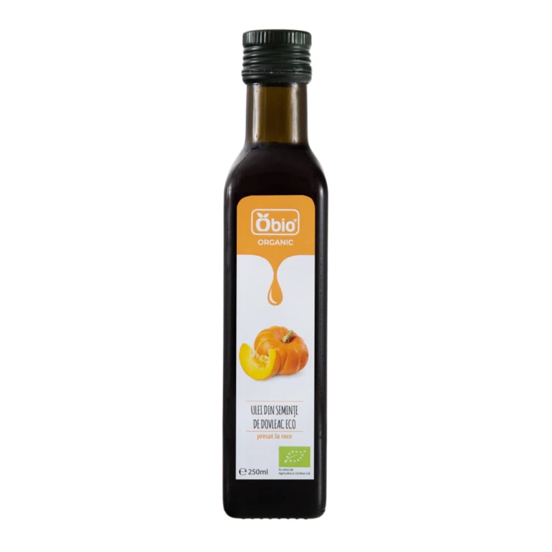 Ulei din seminte de dovleac bio 250ml Obio