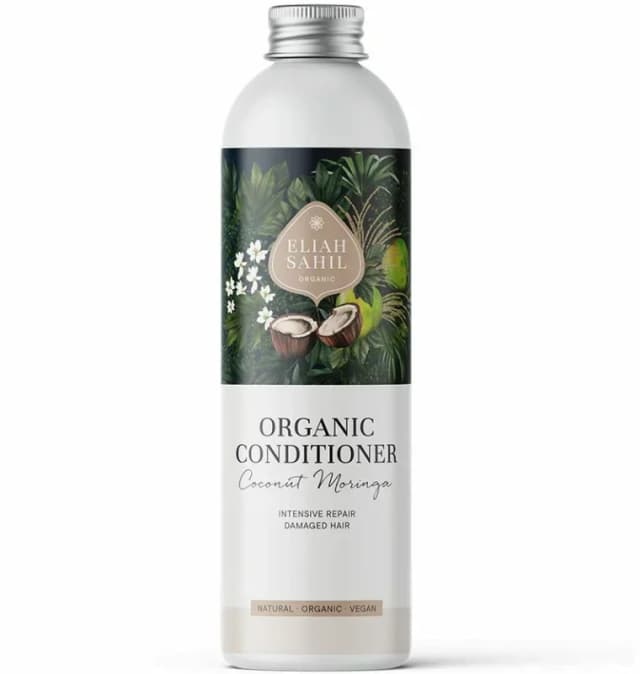 Balsam cu cocos si moringa pentru par ecologic 230ml Eliah Sahil