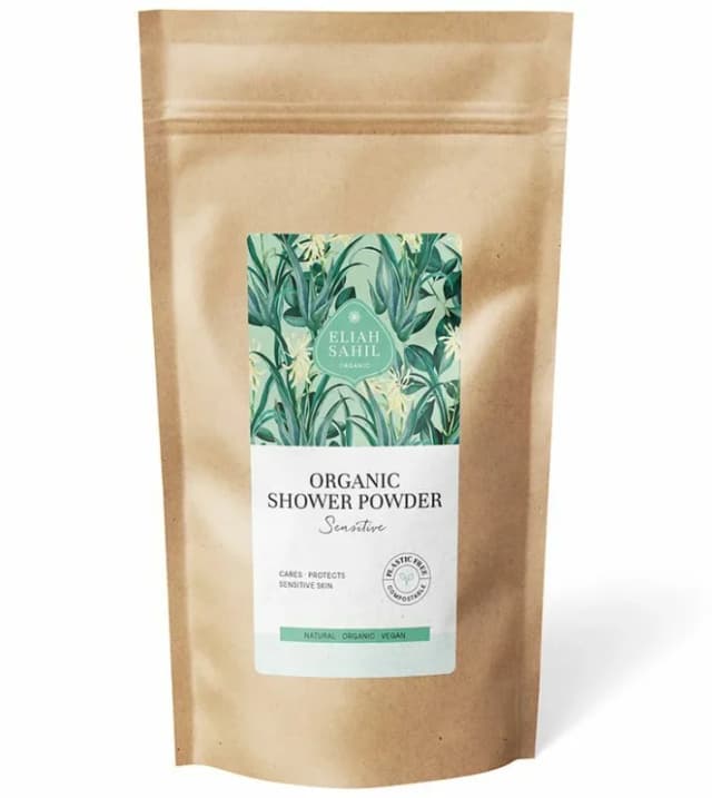 Gel de dus pudra sensitive ecologic 250g – refill Eliah Sahil
