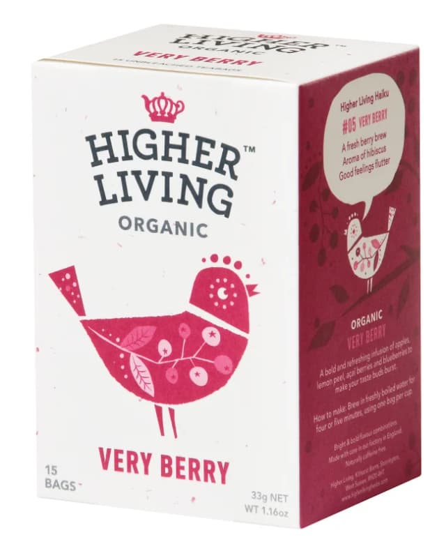 Ceai de fructe bio 15dz 33g Higher Living