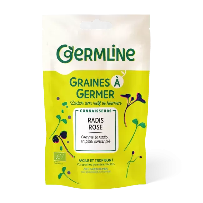 Ridiche rosie pentru germinat bio 100g Germline
