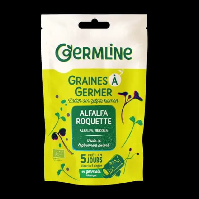 Mix alfalfa si rucola pentru germinat bio 150g Germline