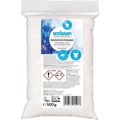 Inalbitor pe baza de oxigen pentru pete ecologic (punga) 500g Sodasan