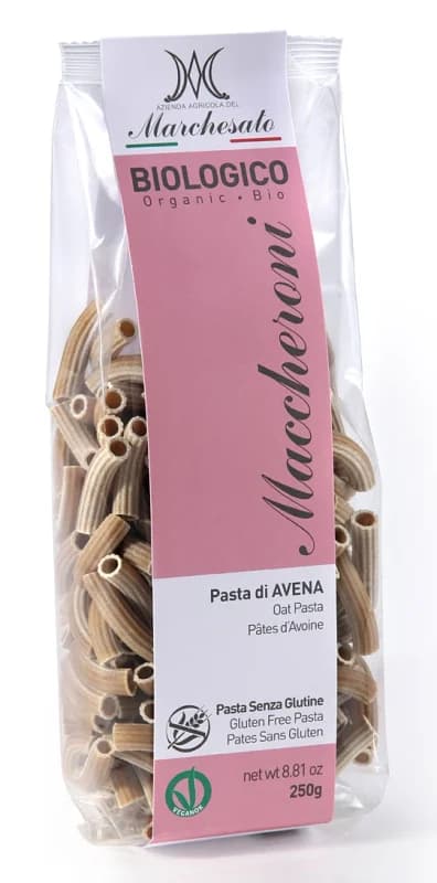 Paste maccheroni din ovaz bio 250g Marchesato