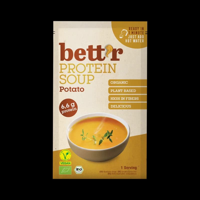 Supa instant proteica cu cartofi bio 30g Bettr