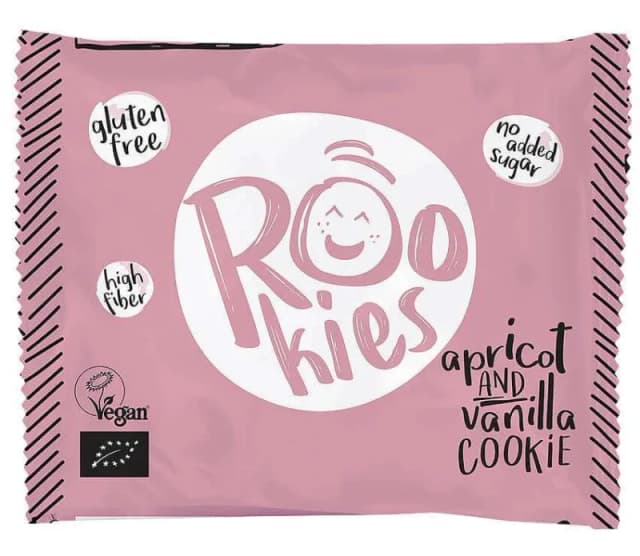 Rookies cu caise si vanilie bio 40g Rookies