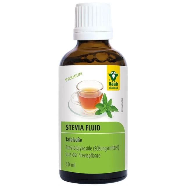 Stevia indulcitor lichid premium 50ml Raab