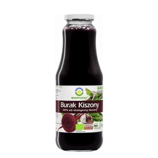 Suc de sfecla rosie lactofermentata bio 1L Biofood