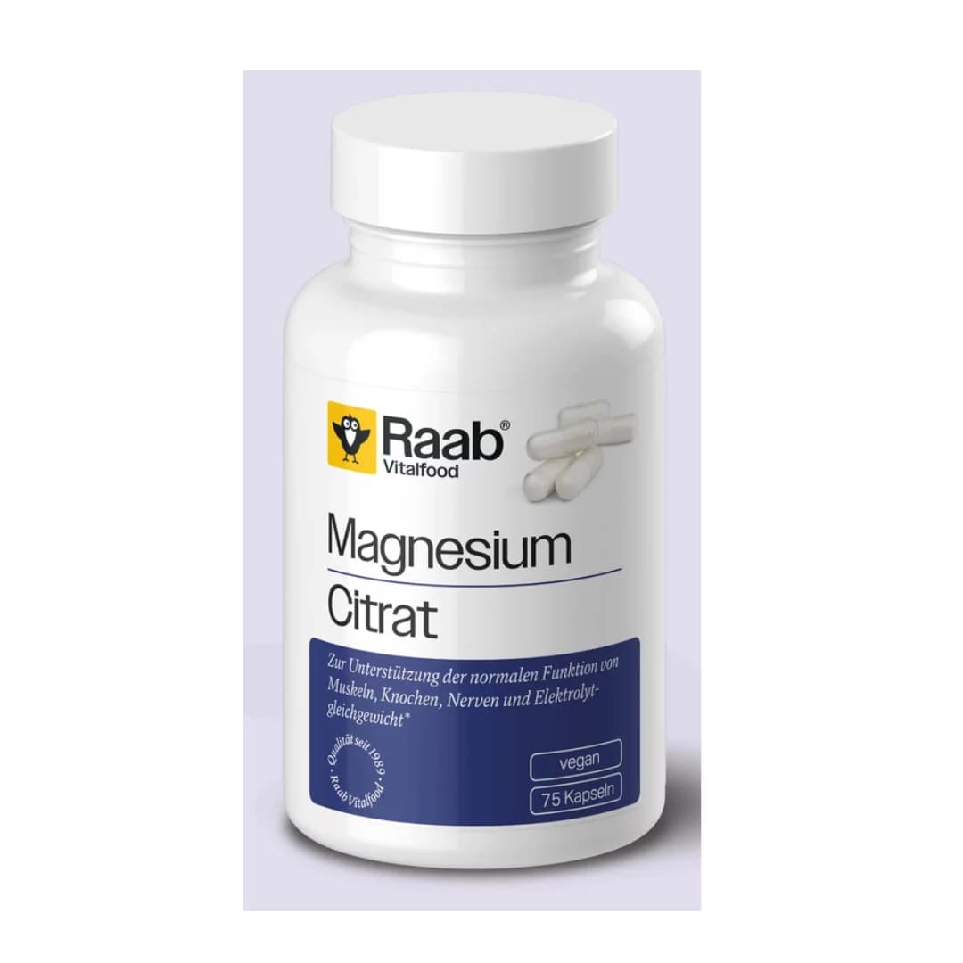 Citrat de magneziu 840mg 75 capsule 63g Raab