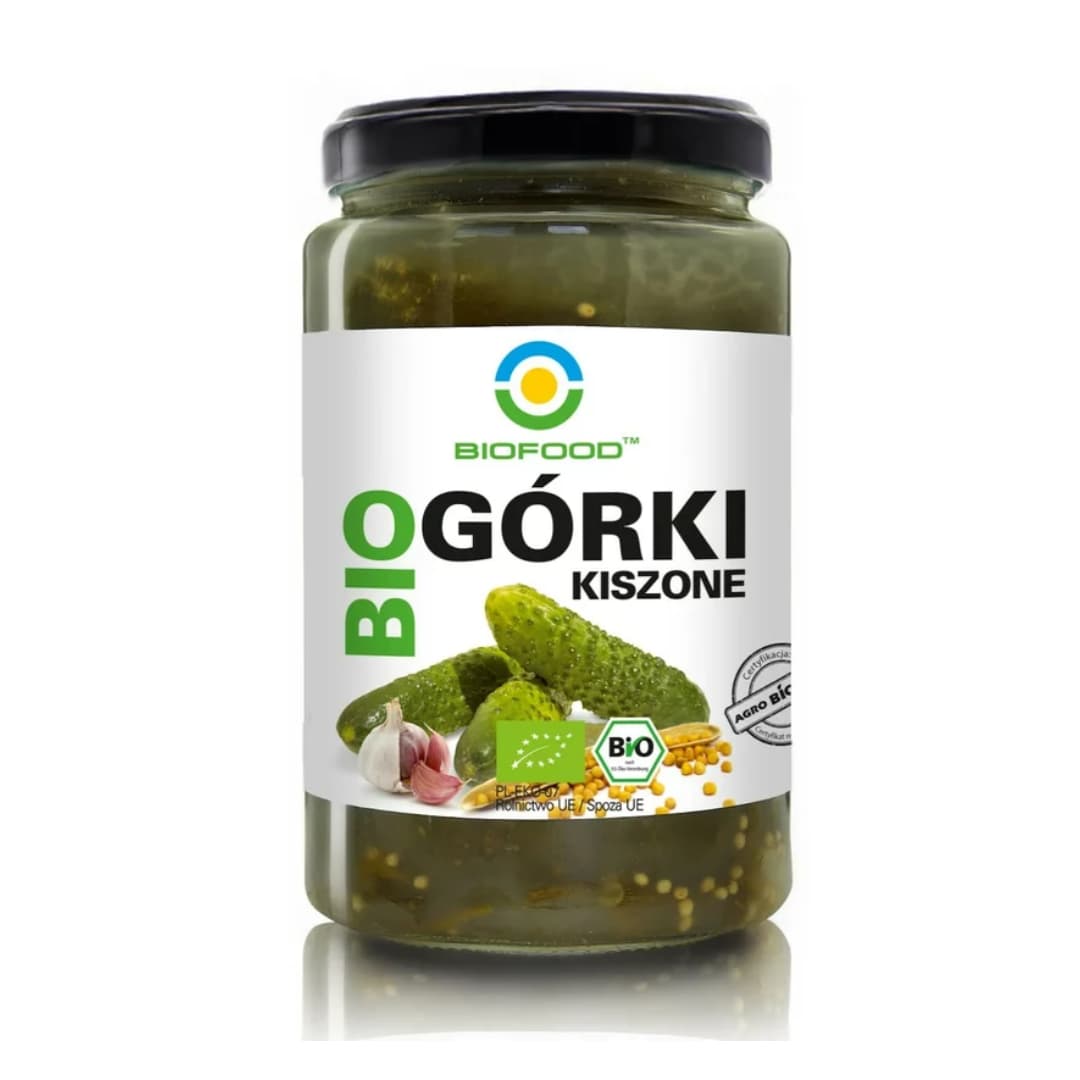 Castraveti lactofermentati bio 760g Biofood
